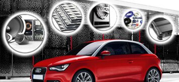 Pasklare muziekinstallatie Audi A1 A3 A4